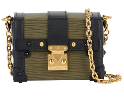 Petite Malle Mini,Epi,Green,DB/NFC,3*
